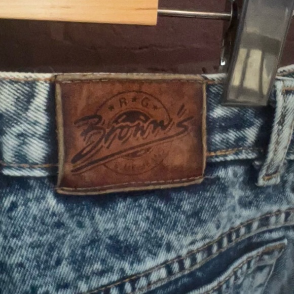 Vintage 80s acid wash jeans - Picture 6 of 6